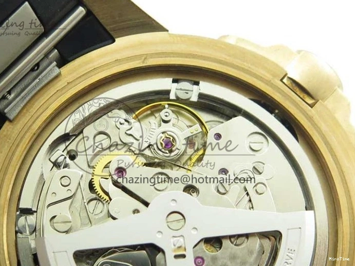 MIROTIME 0125 Aquatimer Chrono IW379503 Bronzo Case V6F 1:1 Best Edition Black Dial on Rubber Strap A Popular 7103